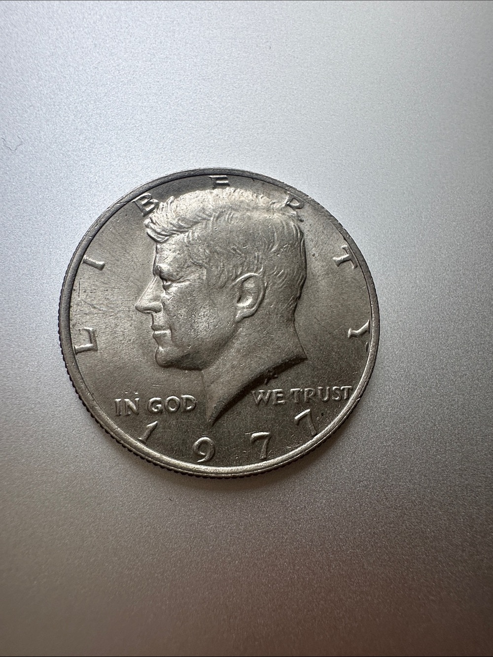 1977 Kennedy Half Dollar Coin